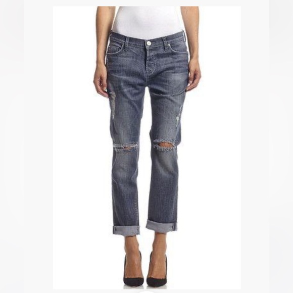 Hudson Jeans Denim - NWOT HUDSON Jeans Leigh Xeric Distressed Boyfriend Cut SIZE: 26